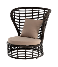 Кресло плетеное для уличных кафе и ресторанов